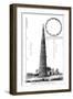 Cuttub Minar in April 1794-null-Framed Giclee Print
