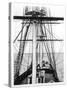 Cutty Sark at Sea 1924-null-Stretched Canvas