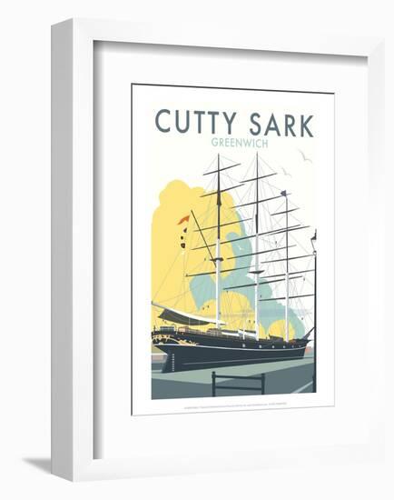 Cutty Sark - Dave Thompson Contemporary Travel Print-Dave Thompson-Framed Giclee Print