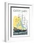 Cutty Sark - Dave Thompson Contemporary Travel Print-Dave Thompson-Framed Giclee Print