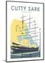 Cutty Sark - Dave Thompson Contemporary Travel Print-Dave Thompson-Mounted Giclee Print