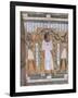 Cuve intérieure du sarcophage d'Amenemipet (prêtre du culte d'Amenophis Ier)-null-Framed Giclee Print