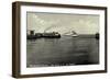 Cuxhaven, Alte Liebe, Dampfschiff Jan Molsen, Hapag-null-Framed Giclee Print