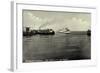 Cuxhaven, Alte Liebe, Dampfschiff Jan Molsen, Hapag-null-Framed Giclee Print