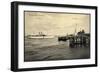 Cuxhaven, Alte Liebe, Hapag Dampfer Silvana-null-Framed Giclee Print