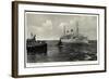 Cuxhaven, Dampfer Italia Passiert Die Alte Liebe-null-Framed Giclee Print