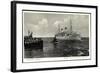 Cuxhaven, Dampfer Italia Passiert Die Alte Liebe-null-Framed Giclee Print