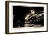 Cuxhaven, Hafen Steubenhöft, Amerikadampfer Nachts-null-Framed Giclee Print