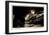 Cuxhaven, Hafen Steubenhöft, Amerikadampfer Nachts-null-Framed Giclee Print