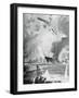 Cuxhaven Raid, 25 December 1914-Charles Fouqueray-Framed Giclee Print