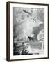 Cuxhaven Raid, 25 December 1914-Charles Fouqueray-Framed Giclee Print