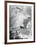 Cuxhaven Raid, 25 December 1914-Charles Fouqueray-Framed Giclee Print