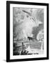 Cuxhaven Raid, 25 December 1914-Charles Fouqueray-Framed Giclee Print