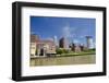 Cuyahoga River Skyline View of Downtown Cleveland, Ohio, USA-Cindy Miller Hopkins-Framed Photographic Print