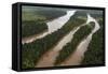 Cuyuni River, Guyana. Longest River in Guyana-Pete Oxford-Framed Stretched Canvas