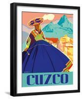 Cuzco, Peru - Machu Picchu-Agostinelli-Framed Giclee Print