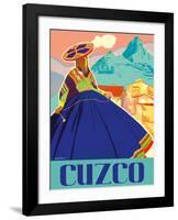 Cuzco, Peru - Machu Picchu-Agostinelli-Framed Giclee Print