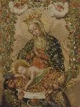 The Virgin Adoring the Christ Child with Two Saints, 18th century-Cuzco School-Giclee Print