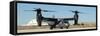 CV-22 Osprey Prepares for Take-Off-Stocktrek Images-Framed Stretched Canvas