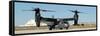 CV-22 Osprey Prepares for Take-Off-Stocktrek Images-Framed Stretched Canvas