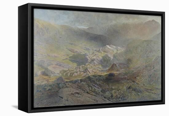 Cwm Trefaen-Alfred William Hunt-Framed Stretched Canvas