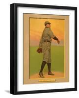 Cy Young, 1911 (T3) Turkey Red Cabinets Trading Card-null-Framed Art Print