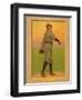 Cy Young, 1911 (T3) Turkey Red Cabinets Trading Card-null-Framed Art Print