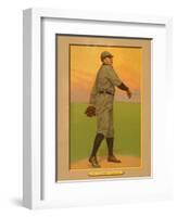 Cy Young, 1911 (T3) Turkey Red Cabinets Trading Card-null-Framed Art Print