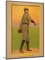 Cy Young, 1911 (T3) Turkey Red Cabinets Trading Card-null-Mounted Art Print