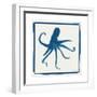 Cyan Octopus-Christine Caldwell-Framed Premium Giclee Print