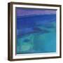 Cyanae Blue, 1997 (Oil and Glaze on Gesso Board)-Charlotte Johnstone-Framed Giclee Print