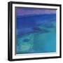 Cyanae Blue, 1997 (Oil and Glaze on Gesso Board)-Charlotte Johnstone-Framed Giclee Print