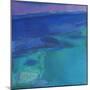 Cyanae Blue, 1997 (Oil and Glaze on Gesso Board)-Charlotte Johnstone-Mounted Giclee Print