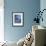 Cyanotype I-Ken Hurd-Framed Art Print displayed on a wall
