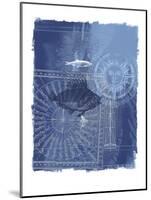 Cyanotype I-Ken Hurd-Mounted Art Print