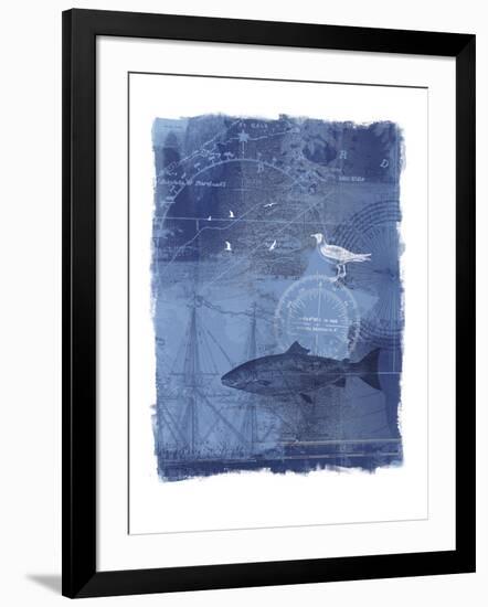 Cyanotype II-Ken Hurd-Framed Giclee Print