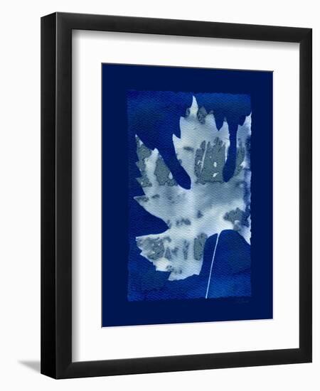 Cyanotype Maple-Dan Zamudio-Framed Art Print