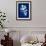 Cyanotype Oak-Dan Zamudio-Framed Art Print displayed on a wall