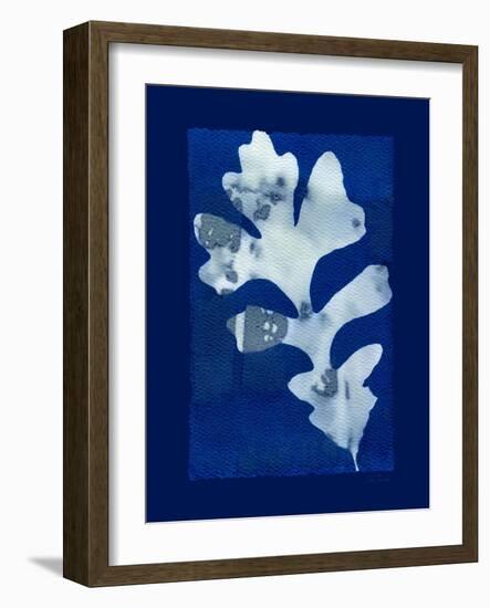 Cyanotype Oak-Dan Zamudio-Framed Art Print