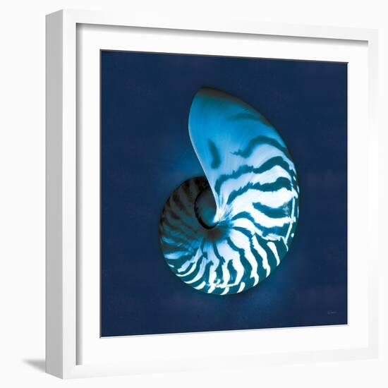 Cyanotype Sea I-Sue Schlabach-Framed Art Print