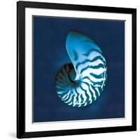 Cyanotype Sea I-Sue Schlabach-Framed Art Print