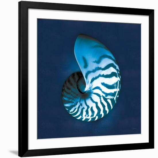 Cyanotype Sea I-Sue Schlabach-Framed Art Print