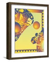 Cyber Space-David Chestnutt-Framed Giclee Print