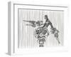 Cyborg War.-RYGER-Framed Art Print