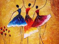 Oil Painting - Spanish Dance-CYC-Art Print