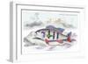 Cychla Flavo-Maclelata-Robert Hermann Schomburgk-Framed Premium Giclee Print