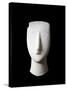 Cycladic Art : Head and Neck of a Woman-null-Stretched Canvas