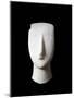 Cycladic Art : Head and Neck of a Woman-null-Mounted Photographic Print