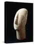 Cycladic Civilization Head from Amorgos, Greece-null-Stretched Canvas