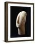 Cycladic Civilization Head from Amorgos, Greece-null-Framed Giclee Print